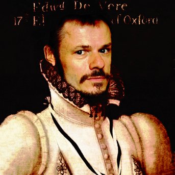 George Dillon as Edward de Vere in The Man Who Was Hamlet (poster image)