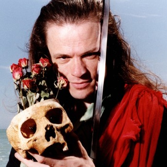 George Dillon as Hamlet